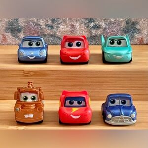 Disney Doorables CARS Set of 6 HALLOWEEN LIGHTNING MQUEEN